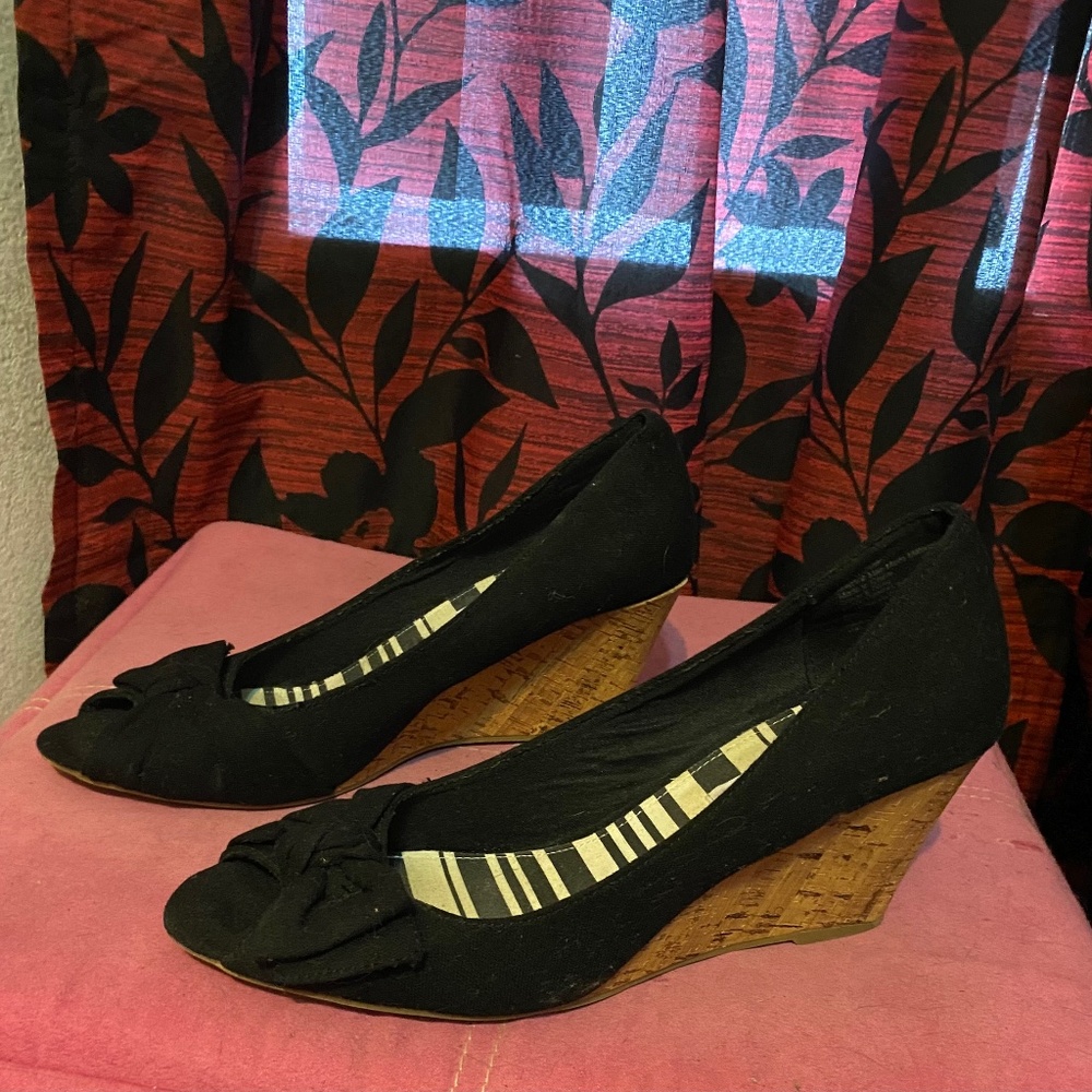 American Eagle heeled espadrilles